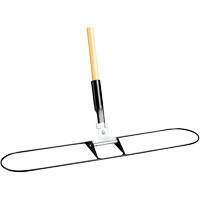 Support et manche pour vadrouille &agrave; &eacute;pousseter Clipper, 24", M&eacute;tal Fastek