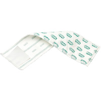 Tampon &agrave; vadrouille plat, R&eacute;cureur, Microfibre, 4-3/4" x 16" Fastek