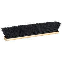 Push Broom Head, 18", Medium, PVC/Tampico Bristles Fastek
