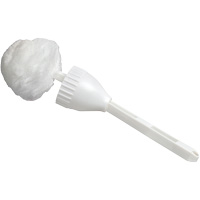 Cleaning Swab with Cup, 14-1/2" L, Acrylic Bristles, White Fastek