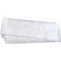 Static Attack Mop Sheets, Polyethylene, White Fastek