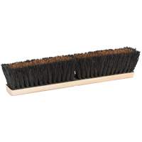 Push Broom Head, 36", Coarse/Medium, Tampico/Palmyra Bristles Fastek