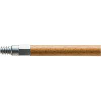 Handle with Metal Tip, Wood, ACME Threaded Tip, 15/16" Diameter, 54" Length Fastek