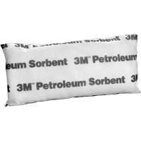 Petit tampon absorbant pour produits p&eacute;troliers, Huile seulement, 15" lo x 7" la, 12,7 gal absorption/pqt Fastek