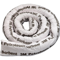 Petroleum Sorbent Double Boom, Oil Only, 8' L x 3" W, 15.7 gal Absorbancy JN170 | Fastek
