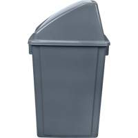 Garbage Can, Plastic, 15 US gal. JN514 | Fastek