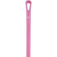 Ultra Hygiene Handle, Polypropylene, Ergonomic, Euro Threaded Tip, 1-1/4" Diameter, 59" Length Fastek