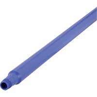 Ultra Hygiene Handle, Polypropylene, Ergonomic, Euro Threaded Tip, 1-1/4" Diameter, 59" Length Fastek