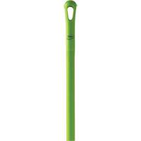 Ultra Hygiene Handle, Polypropylene, Ergonomic, Euro Threaded Tip, 1-1/4" Diameter, 59" Length Fastek