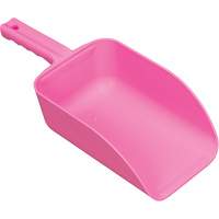 Large Hand Scoop, Plastic, Pink, 82 oz. Fastek