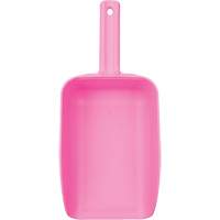 Large Hand Scoop, Plastic, Pink, 82 oz. Fastek