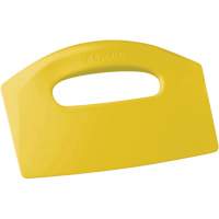 Bench Scraper, Yellow, 5" W x 8" L Fastek