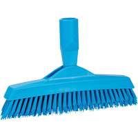 Grout Brush, Stiff Bristles, 9-1/4" Long, Blue Fastek