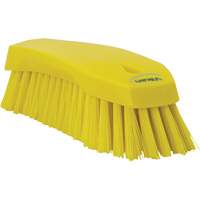 Grande brosse &agrave; main oblique, Soies Ferme, Longueur de 8", Jaune Fastek