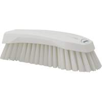 Grande brosse &agrave; main oblique, Soies Ferme, Longueur de 8", Blanc Fastek