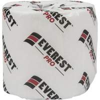 Everest Pro Toilet Paper, 2 Ply, 420 Sheets/Roll, 105' Length, White Fastek