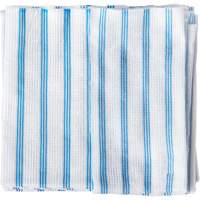 Disposable Single-Use Cloths, Microfibre, Blue/White Fastek