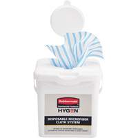 Microfibre Cloth Charging Bucket, White Fastek