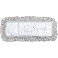 Dust Mop, Tie-On Style, Cotton, 18" L x 5" W Fastek