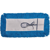 Static-H Dust Mop, Tie-On Style, Nylon, 60" L x 5" W Fastek