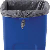 Untouchable&reg; Square Recycling Container, Bulk, Plastic, 23 US gal. Fastek