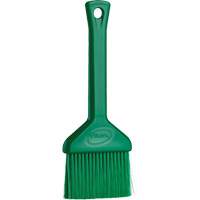 3" Pastry Brush, Soft Bristles, 7-3/4" Long, Green Fastek