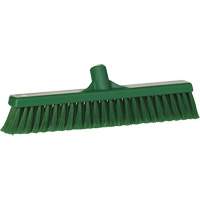 Balai-brosse pour particules fines, Crins Fin/&agrave; bout ouvrant, 16-1/4", Polypropyl&egrave;ne, Vert Fastek