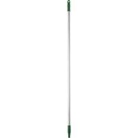 Basic Handle, Broom/Scraper/Squeegee, Green, Standard, 57" L Fastek