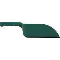 Metal Detectable Hand Scoop, Plastic, Green, 32 oz. Fastek