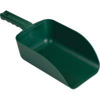 Metal Detectable Hand Scoop, Plastic, Green, 82 oz. Fastek