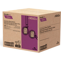 Pro Select&reg; 1/8 Fold Dinner Napkin, 2 Ply, 15" x 16" Fastek