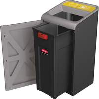 Configure™ Decorative Waste Container, Bulk/Curbside/Deskside, Steel, 45 US gal. JP223 | Fastek