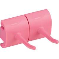 Module &agrave; deux crochets pour support mural hygi&eacute;nique Fastek