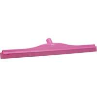 Double Blade Ultra Hygiene Floor Squeegee, 24", Pink JP413 | Fastek