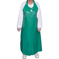 Top Dog 6 Mil. Apron, Polyurethane, 45" L x Green Fastek