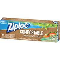 Sacs à sandwich compostables Ziploc<sup>MD</sup> JP471 | Fastek