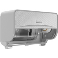 Icon Standard Roll Horizontal Toilet Paper Dispenser, Multiple Roll Capacity Fastek