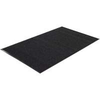 Tapis &agrave; nervures doubles, Essuie-pieds/grattoir, 2' x 3' x 1/4", Charbon Fastek