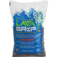 LavaGrip Traction-Aid, Container Size 17.6 lbs. (8 kg), Bag Fastek