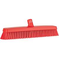 T&ecirc;te de balai-brosse, Crins Fin/Ferme, 16-1/2", Polyester/Polypropyl&egrave;ne, Rouge Fastek