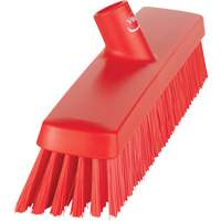 T&ecirc;te de balai-brosse, Crins Fin/Ferme, 16-1/2", Polyester/Polypropyl&egrave;ne, Rouge Fastek
