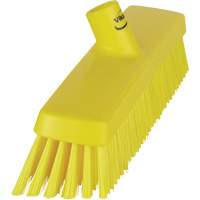T&ecirc;te de balai-brosse, Crins Fin/Ferme, 16-1/2", Polyester/Polypropyl&egrave;ne, Jaune Fastek