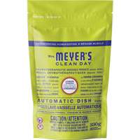 Sachets de d&eacute;tergent pour lave-vaisselle automatique Mrs. Meyer's Clean Day, Capsules, 330 g, Verveine citronnelle Fastek