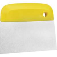 Coupe-p&acirc;te flexible en acier inoxydable, Jaune, 4-1/2" la x 5-3/4" lo Fastek