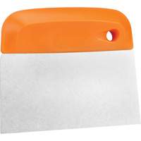 Coupe-p&acirc;te flexible en acier inoxydable, Orange, 4-1/2" la x 5-3/4" lo Fastek