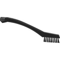 Brush, Extra Stiff Bristles, 8-1/10" Long, Black Fastek