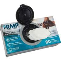 X-Large Cleaning Wipes, 80 Wipes, 8" x 8" Fastek