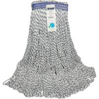 Candy-Striped Mop Head, Floor Finishing, Synthetic, Loop Style Fastek