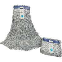 Candy-Striped Mop Head, Floor Finishing, Synthetic, Loop Style Fastek