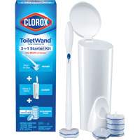 Disinfecting ToiletWand Disposable Cleaner 3-in-1 Starter Kit Fastek